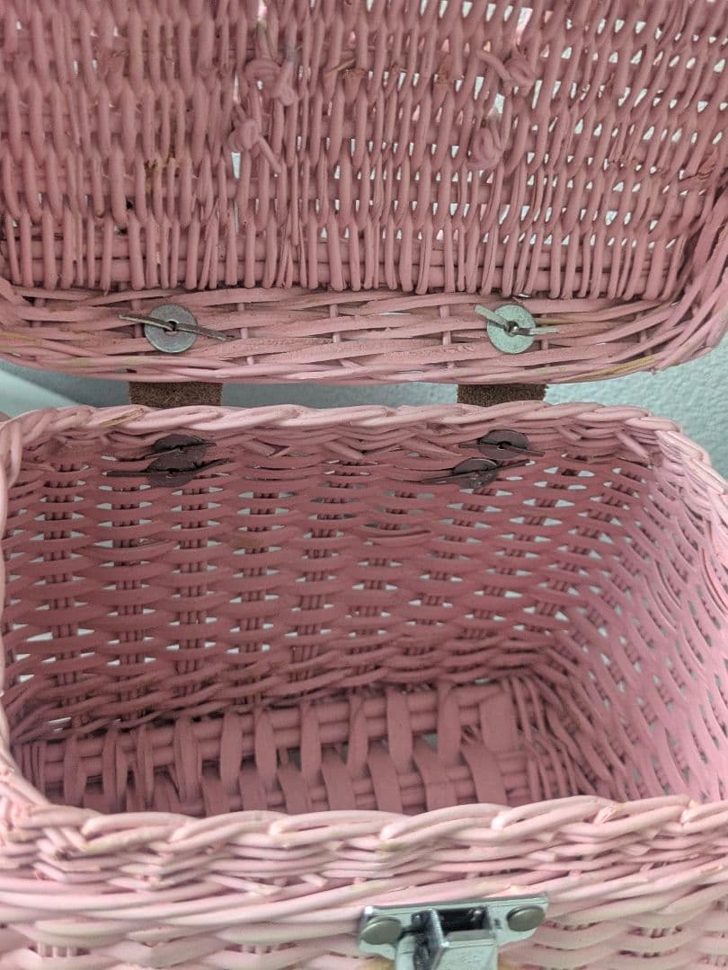 ミニバスケット 籠 昭和レトロ カゴ