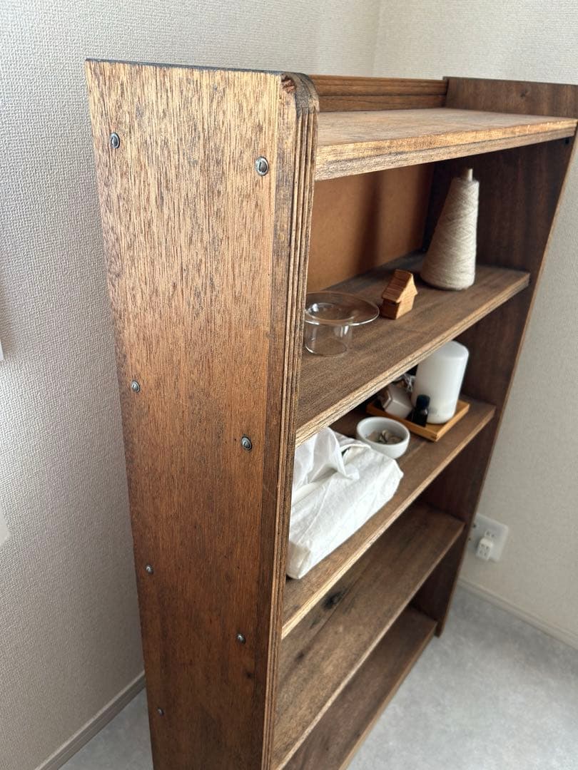 古道具 古家具 本棚 飾り棚 シェルフ（プロフ必読）