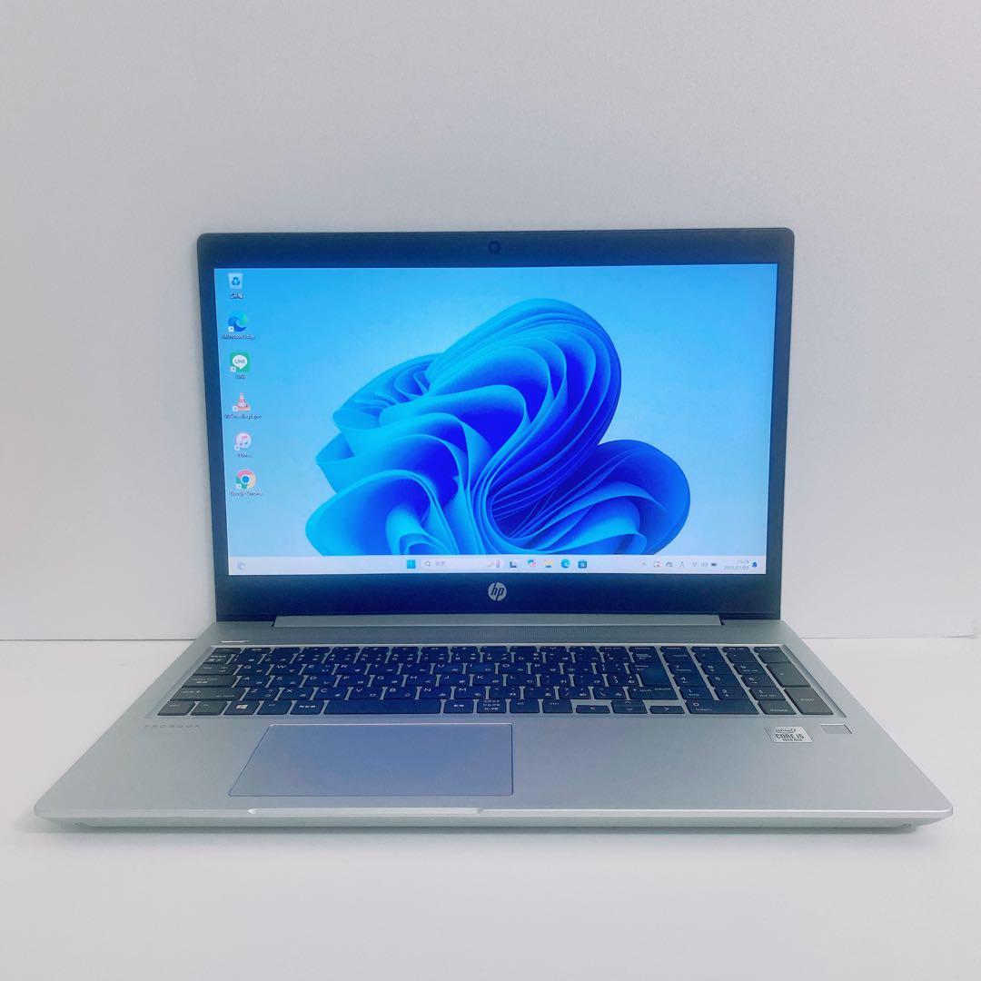 【美品】HP 450 爆速SSD256GB 16GB日本製第10世代パソコンPC