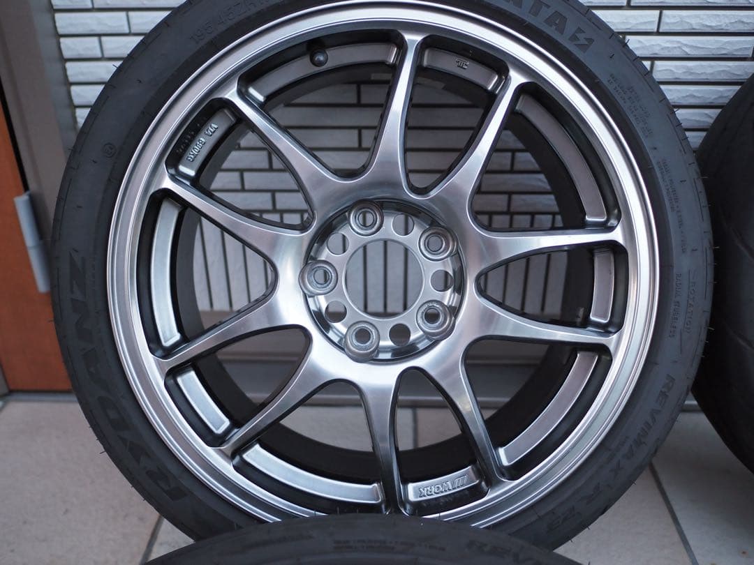 WORK EMOTION CR Kai 17×7J+47 114.3 4本セット