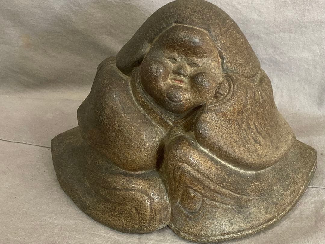 春画 お福 おふく人形 石製 石像 石仏 天然石 置物 縁起物 オブジェ