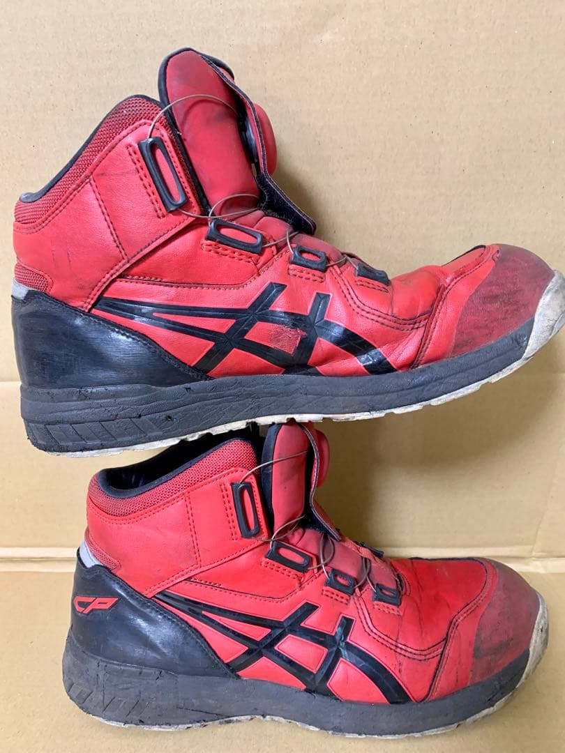 ポ*い様 asics WINJOB CP304 ２8cm RED BOA 安全靴