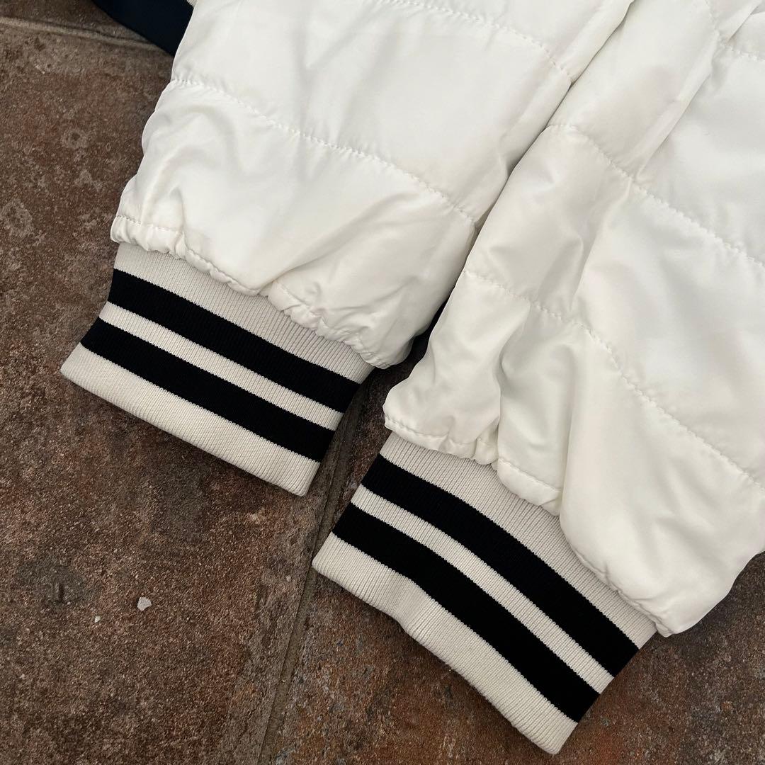 PEARLY GATES パーリーゲイツ　リバーシブル　ボーダー　中綿　ダウン