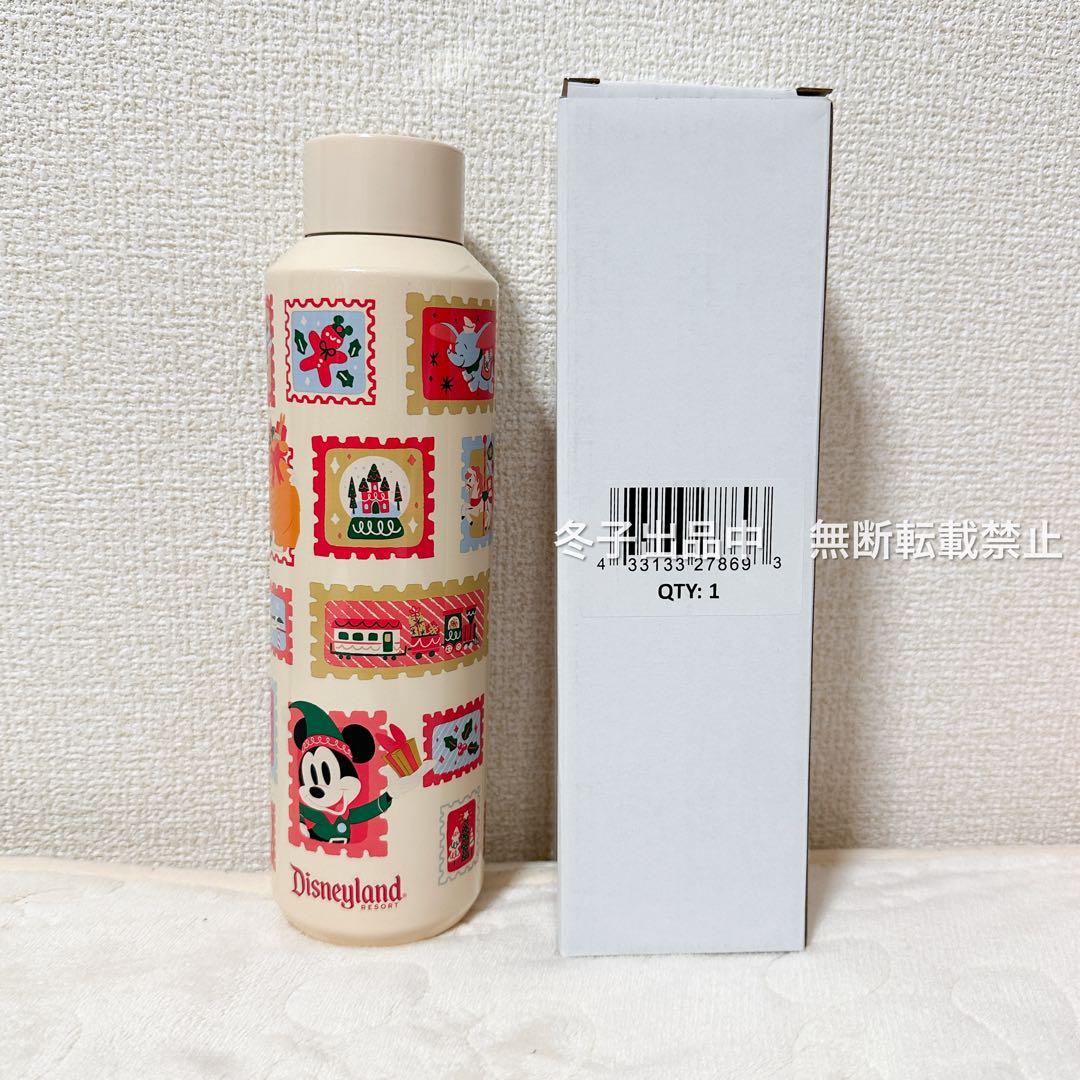ディズニーランド　スターバックス　スタバ　ステンレスボトル　ホリデー　2024