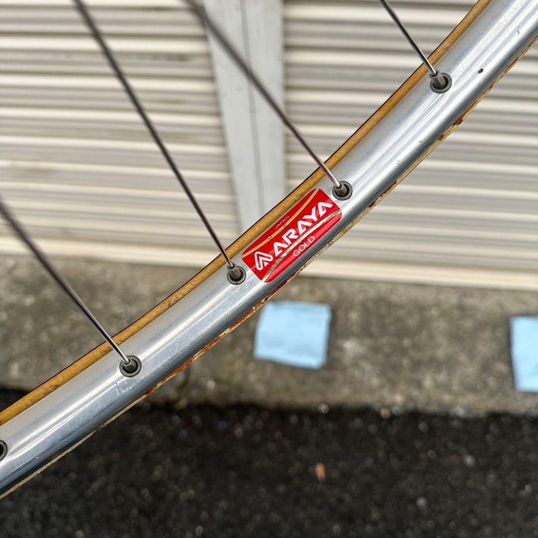 シマノ　デュラエース　アラヤ　njs 完組ホイール ゴールド シルバー ブラック