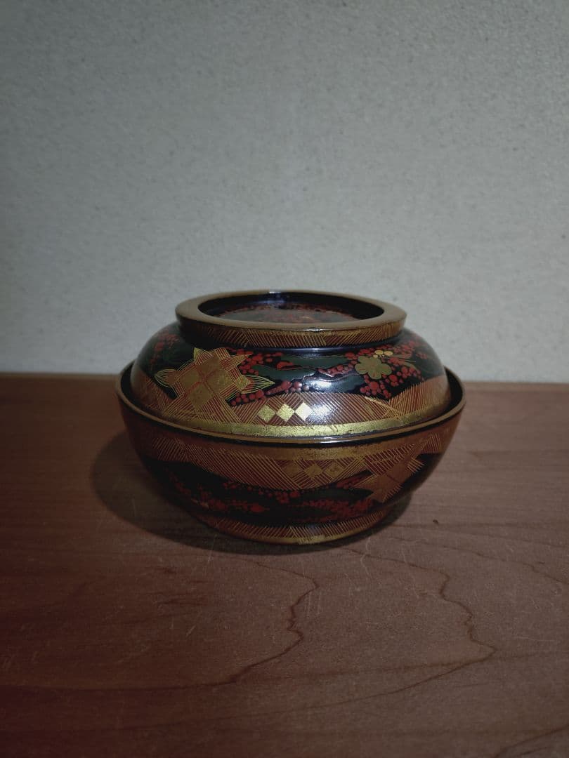 秀衡椀 南天紋 椀