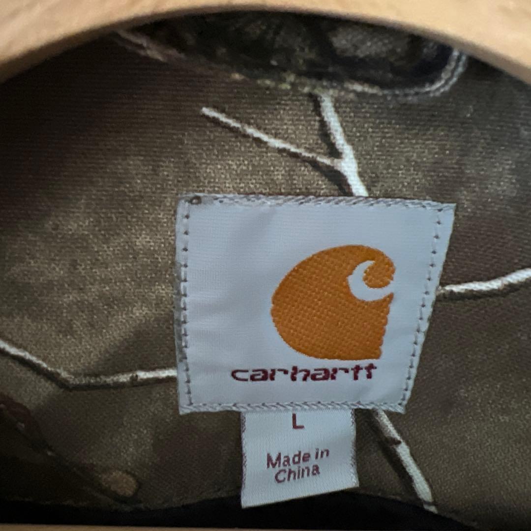 Carhartt カモフラージュ ベスト Lサイズ