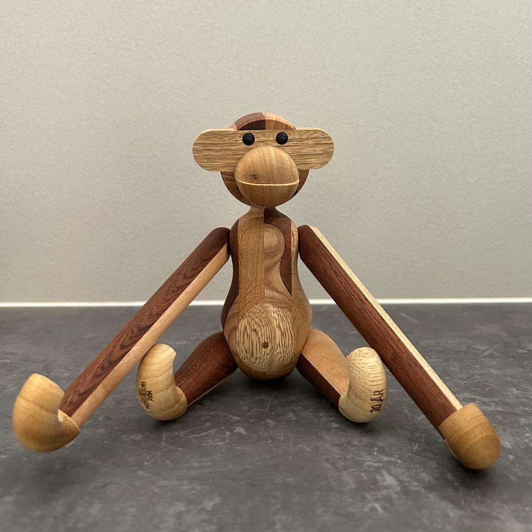 置物 Kay Bojesen Wooden Monkey small 70 AR