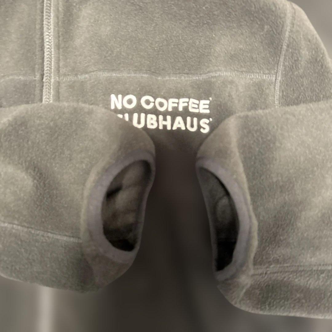 NO COFFEE CLUBHAUS フリースジャケット XLサイズ