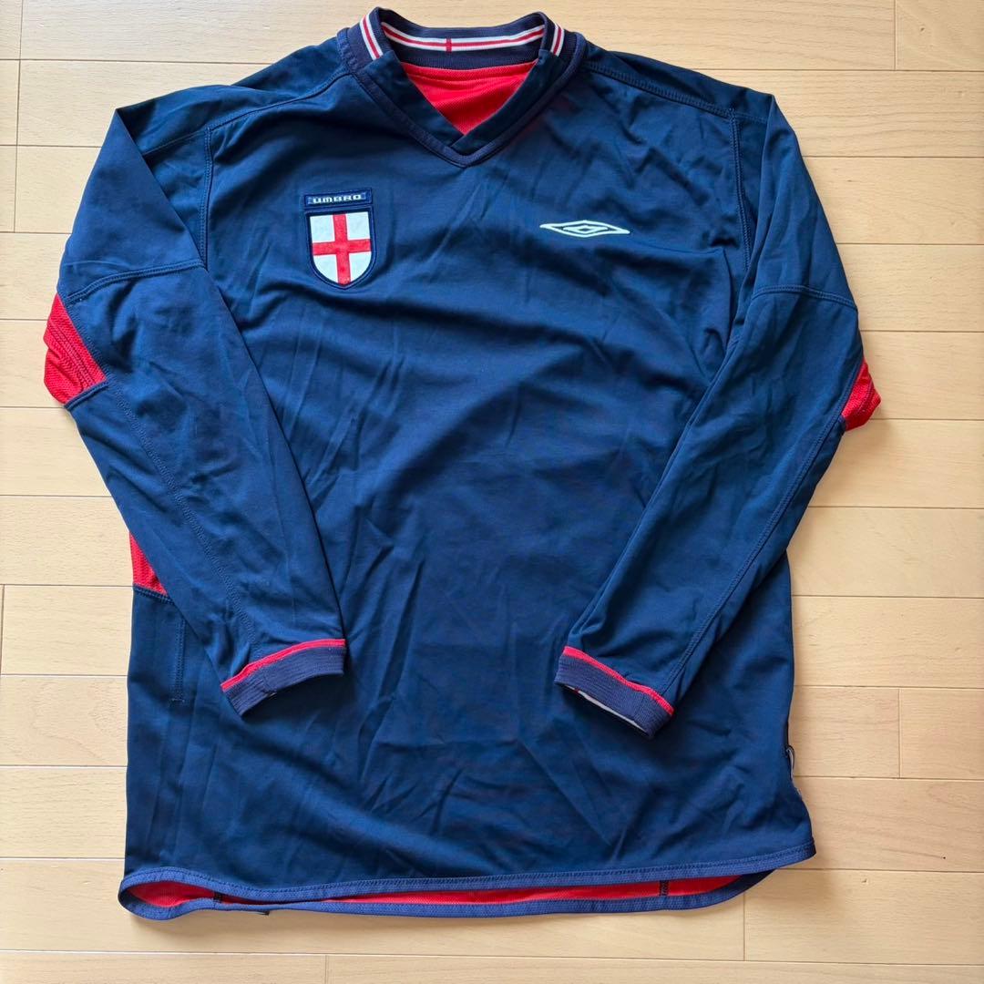 UMBRO イングランド代表 ユニフォーム 02-04 アウェイ リバーシブル