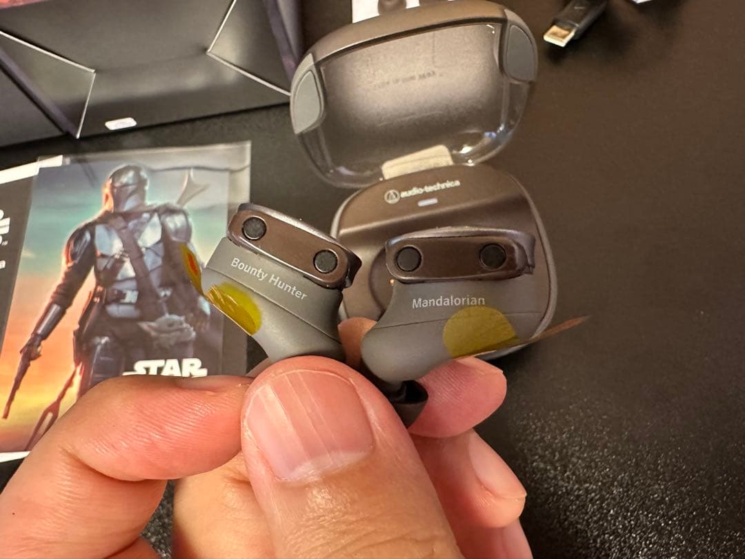 オーディオテクニカ ATH-CKS50TW2ML 限定品　マンダロリアン