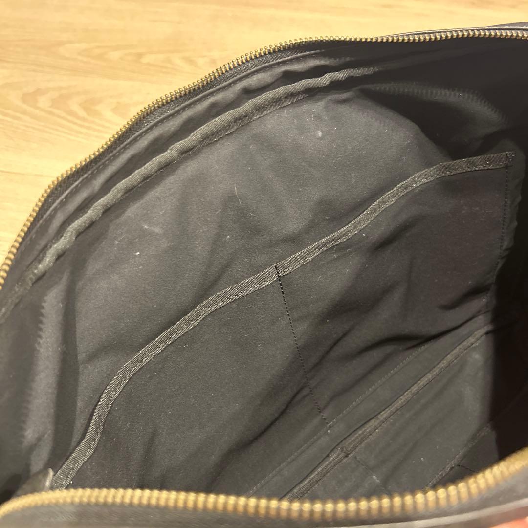 PORTER 黒 レザービジネスバッグ