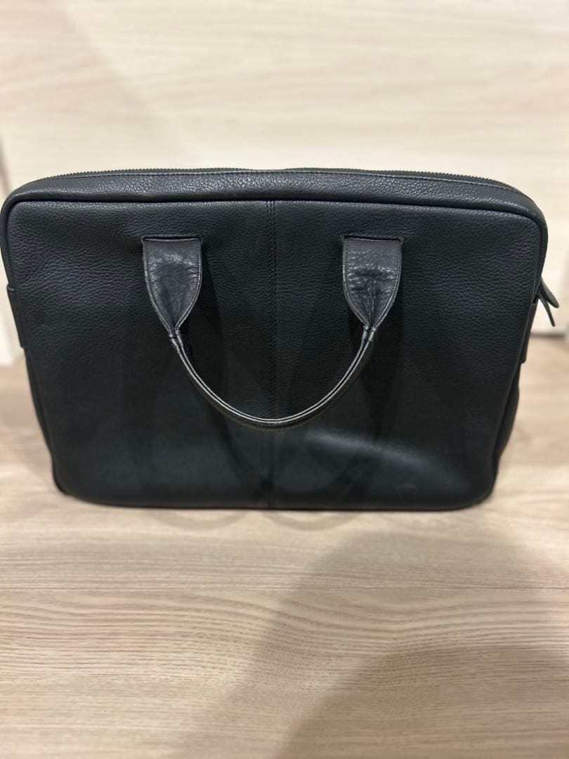 PORTER 黒 レザービジネスバッグ