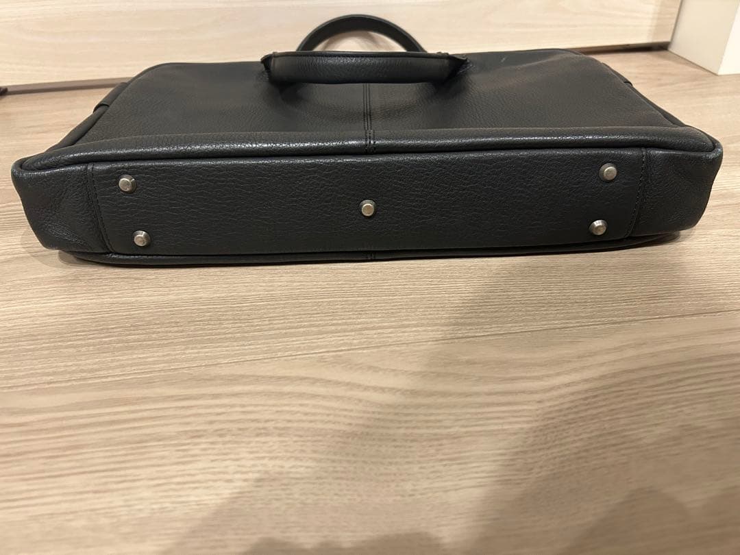 PORTER 黒 レザービジネスバッグ