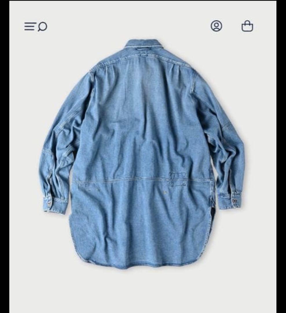 【週末限定価格】45R 908パッチワークグランパブルシャツ(淡)