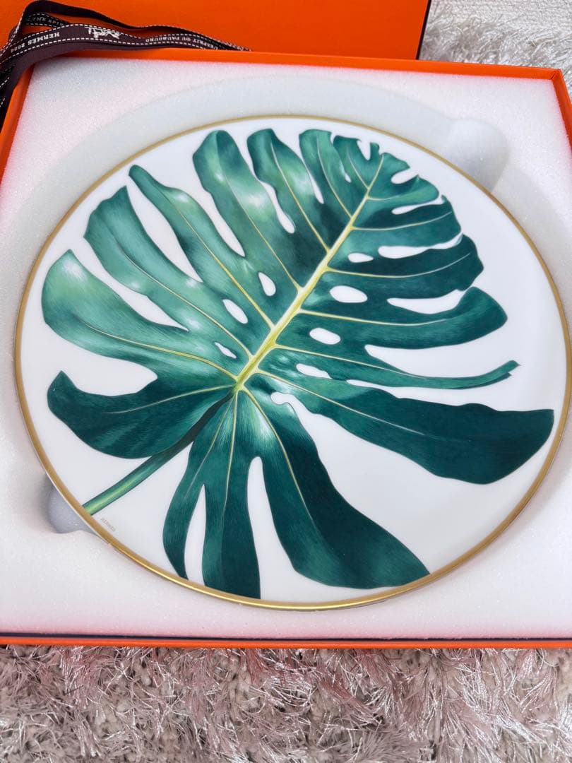HERMES☆ディナープレート No1 〈パシフォリア〉新品