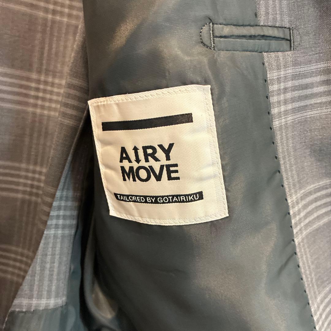 【新品未使用】五大陸ビジネスジャケット Mサイズ グレー系