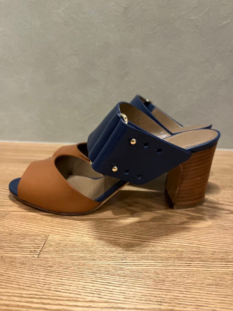 HERMES エルメス ミュールサンダル 約23.5cm