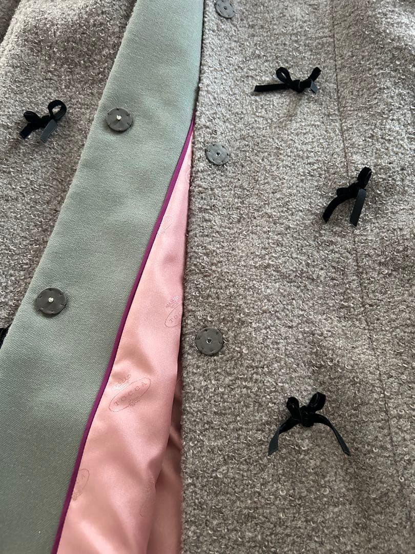 週末セール【新品】TOCCA 2023FALLCOLLECTION リボンコート