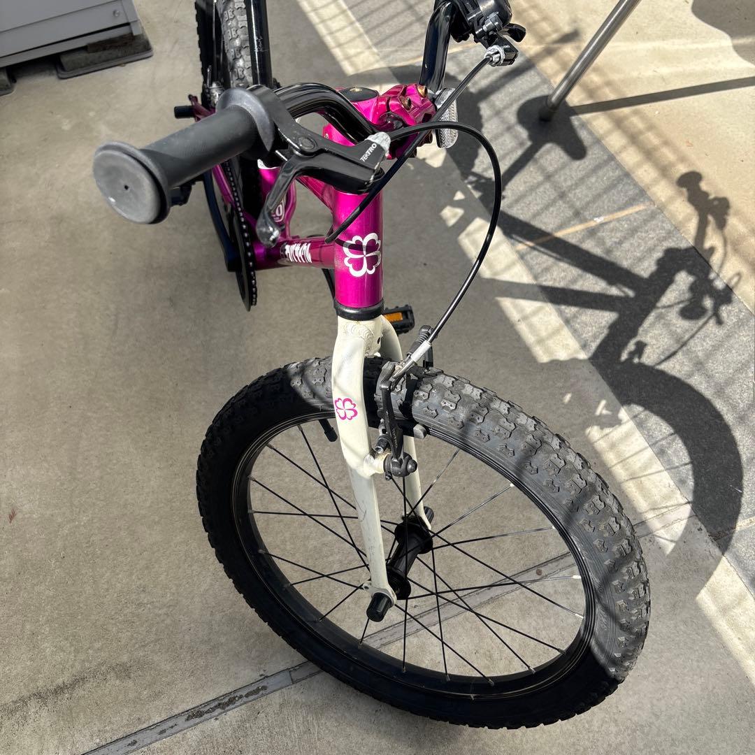 【さいたま市•引取限定】自転車 ヨツバサイクル 20サイズ　パープル（限定色）