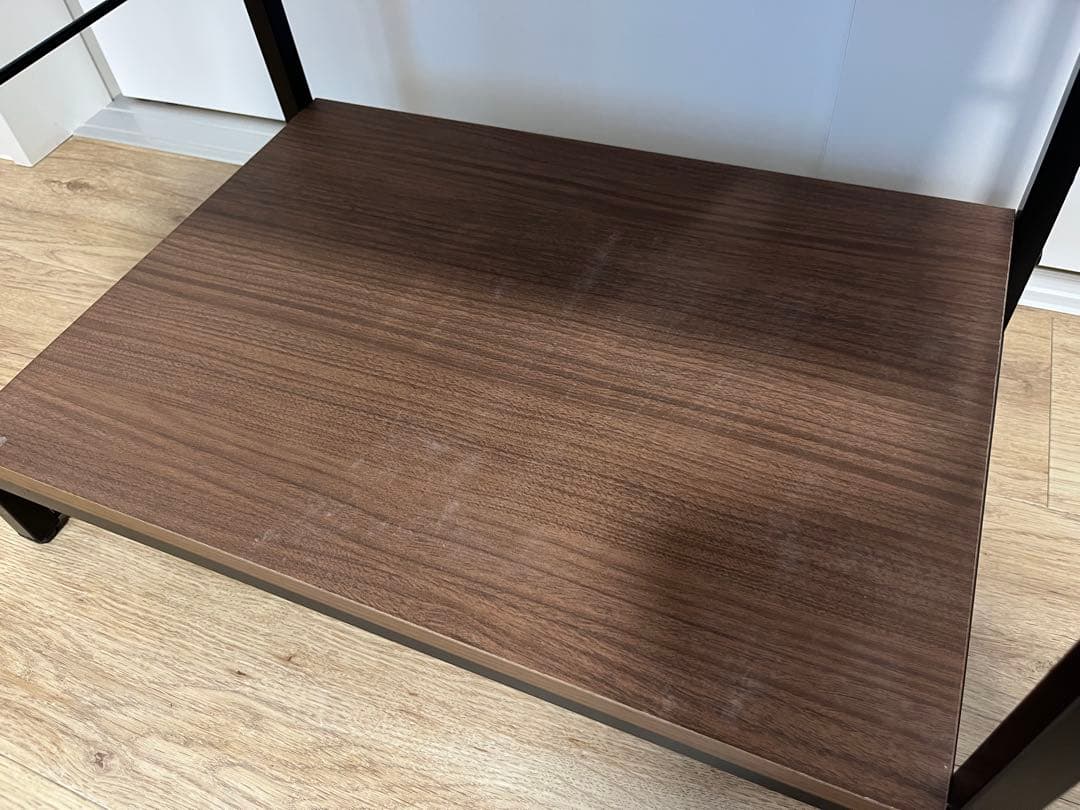 【最終値下げ】ニトリ　キッチンラック　ミドルブラウン