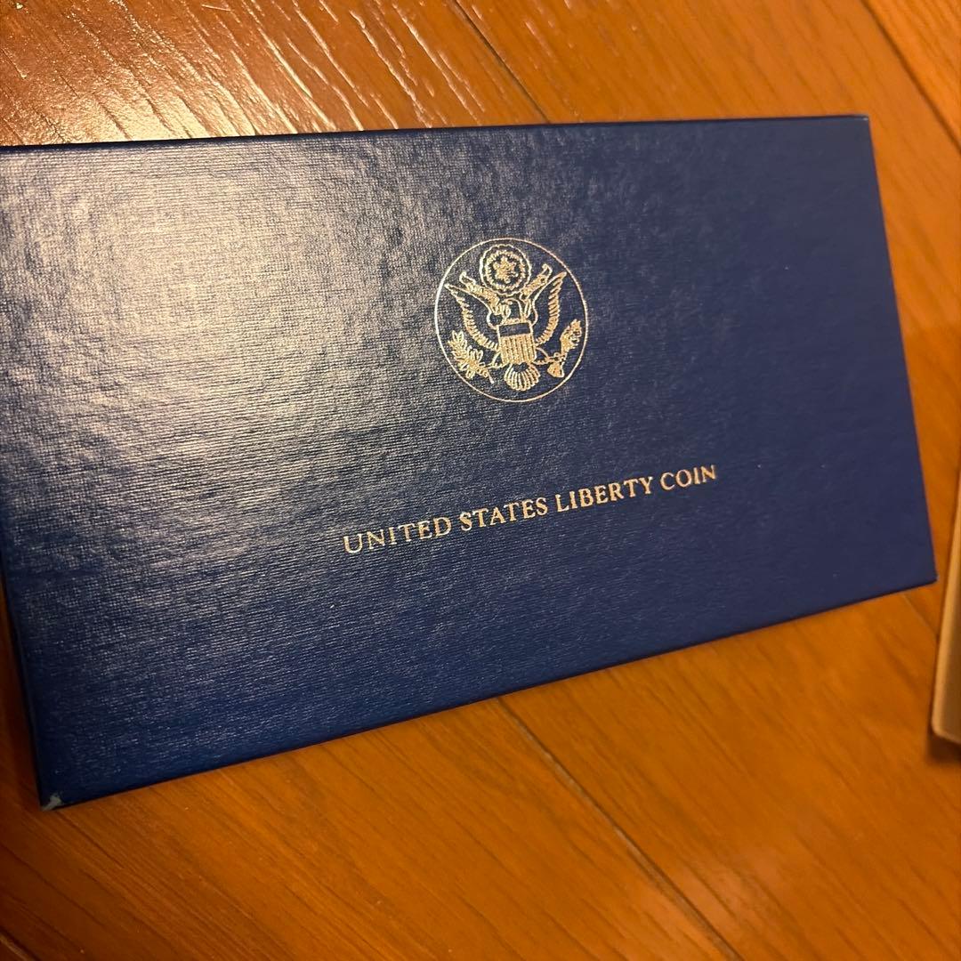 1986年 自由の女神 プルーフ銀貨