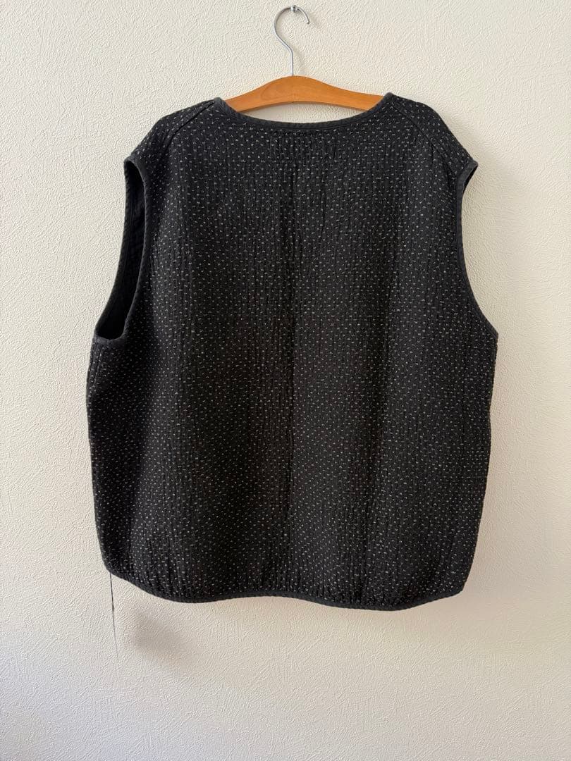 トップス PORTER CLASSIC NEW SASHIKO PULLOVER VEST