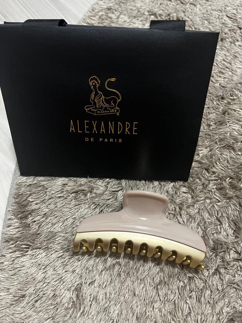 【新品未使用】ヘアクリップ アレクサンドルドゥパリ