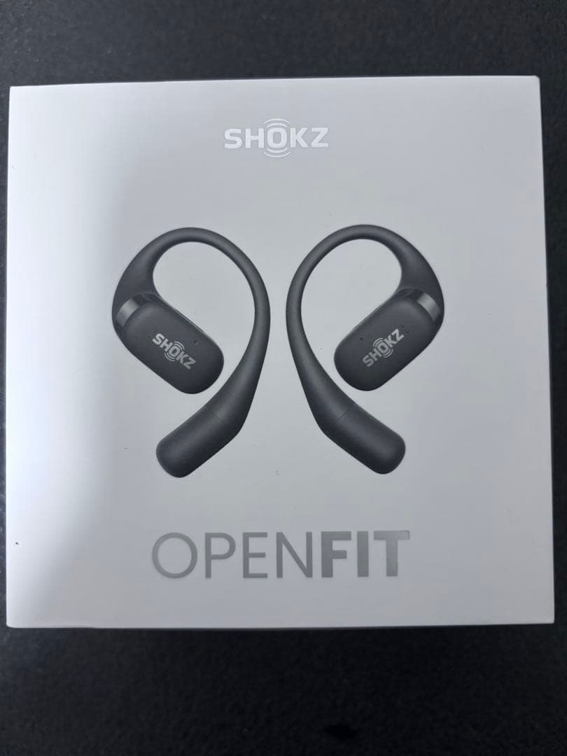SHOKZ OPENFIT 骨伝導イヤホン ブラック