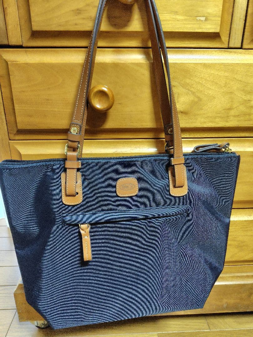 BRICS 　ネイビー ソフト キャリーカート スーツケース