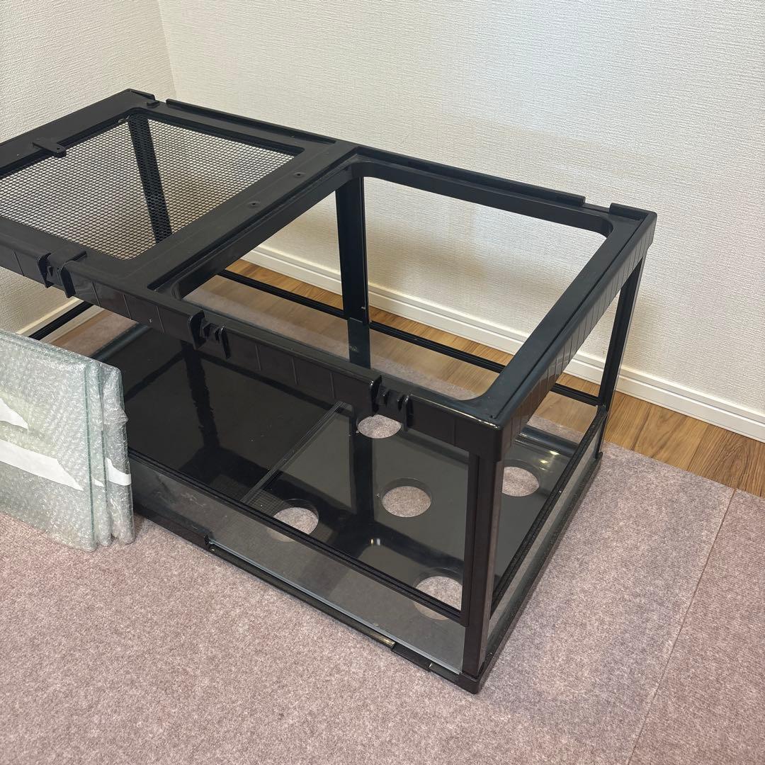 爬虫類ケージ 90サイズ 底部ヒータースペース有