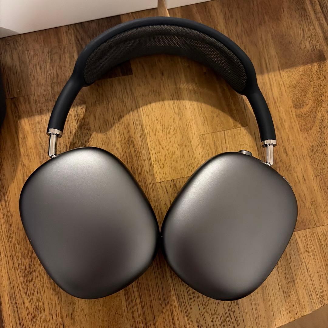 Airpods Pro Max スペースグレイ　箱・充電コード・スタンド付き