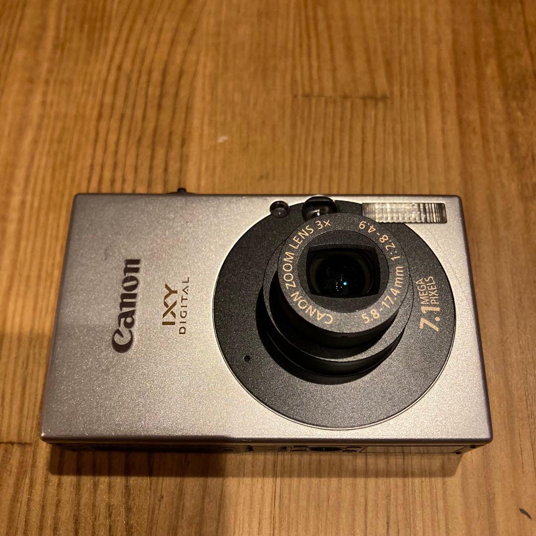 CANON　キャノン　IXY イクシーDIGITAL　カメラ　ジャンク出品