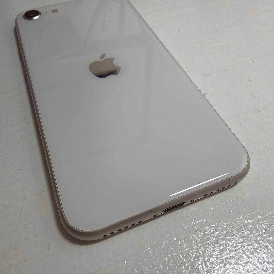 iPhone SE (第3世代) スターライト バッテリー87% 付属品付き