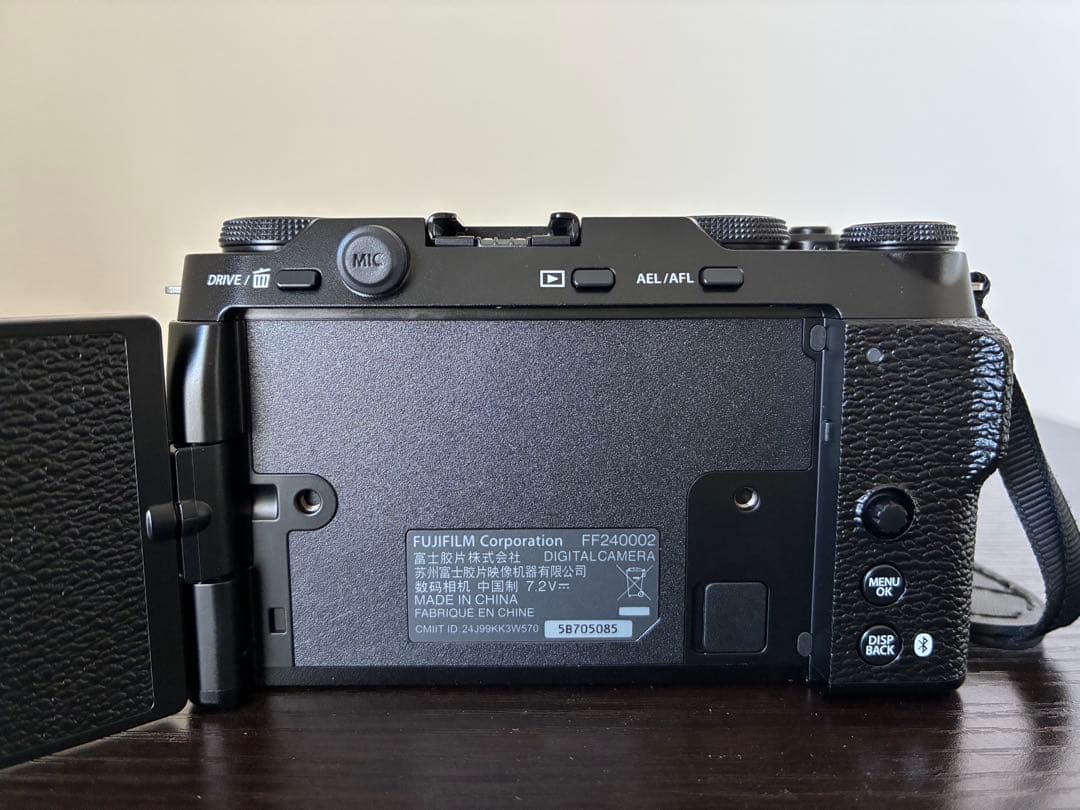 FUJIFILM XM5 セット シャッター回数：284回（ほぼ未使用）
