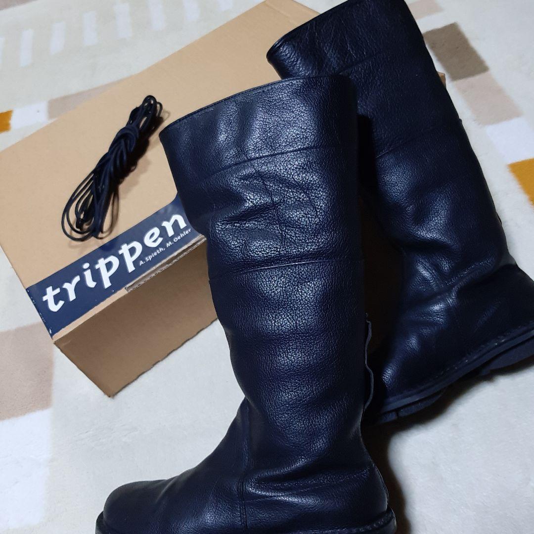 トリッペン ロングブーツ Mexico black サイズ38