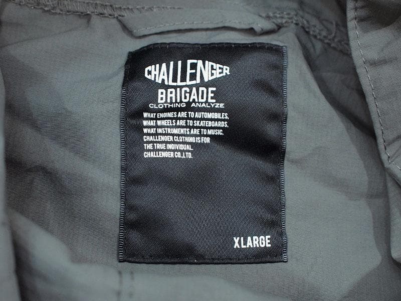 美品 XL CHALLEGER PACKABLE NYLON ANORAK