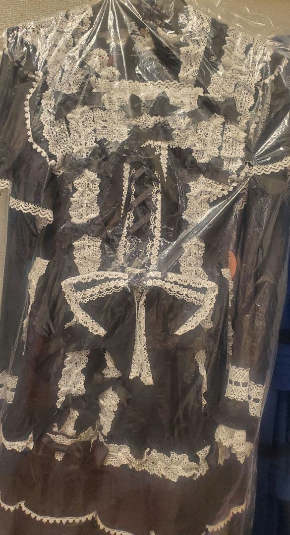 【最終値下】BABY Ribbon ribbon bloomsJSK　黒×オフ白