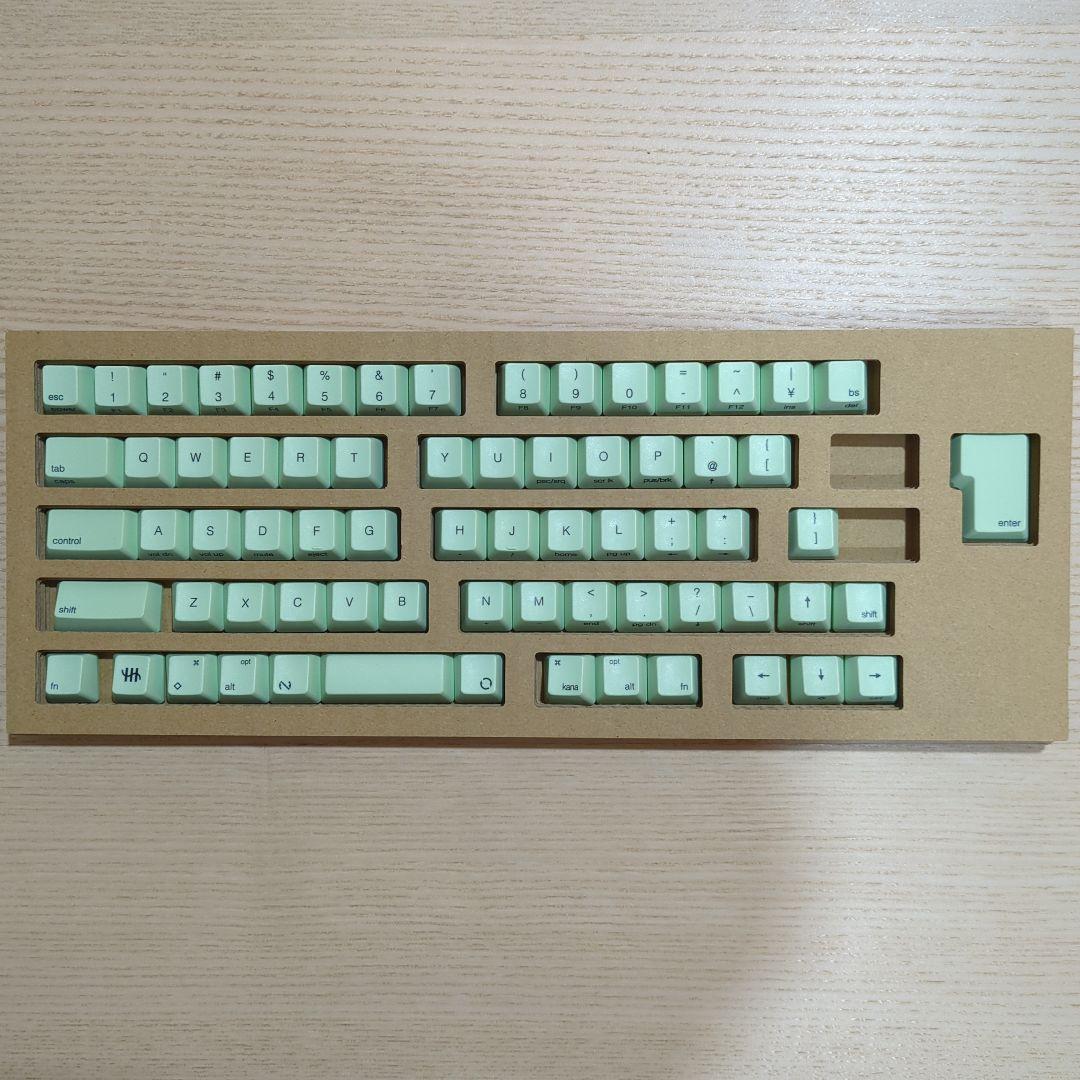 【未使用キー大多数】HHKB Professional キートップセット 山葵