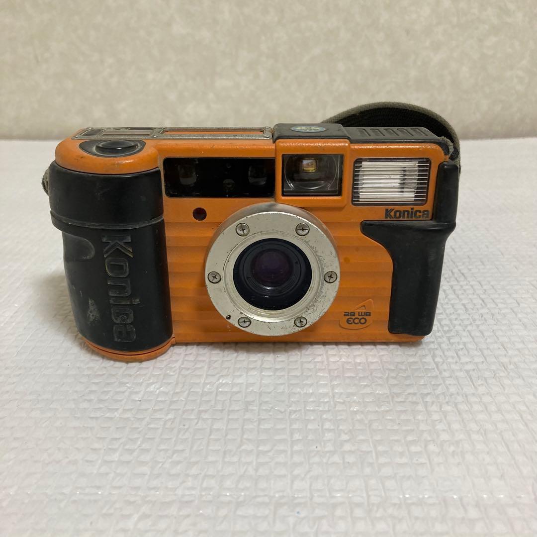 コニカ 現場監督 28WB ECO 単焦点レンズ 防塵防滴フィルムカメラ