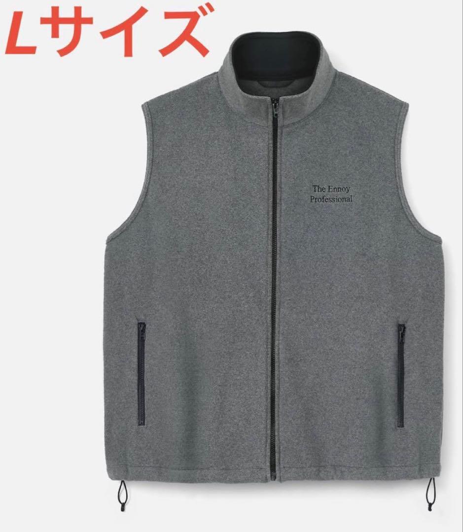 カ*レ様 ENNOY PROFESSIONAL FLEECE VEST (GRA