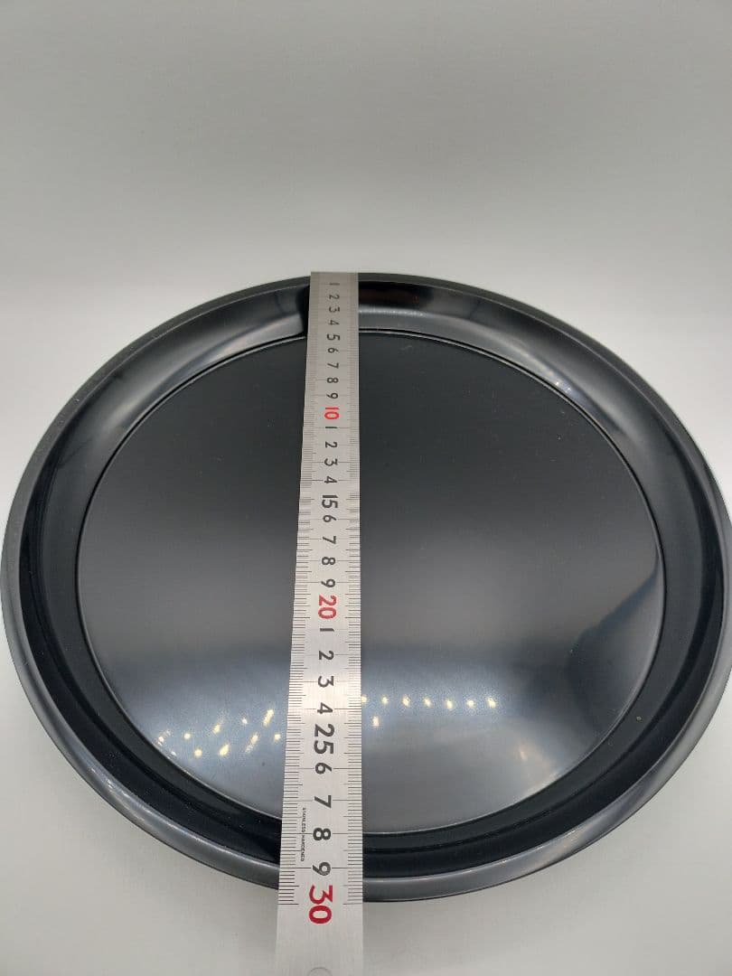 c583 大円盆 真塗 紙箱 茶道具 古物