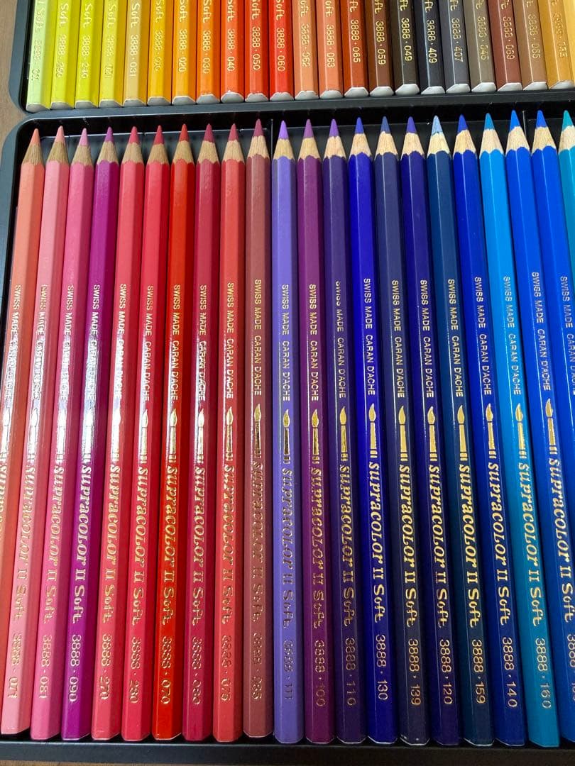 カランダッシュ スプラカラーソフト 80色 新品未使用 缶ケースなし 色鉛筆のみ