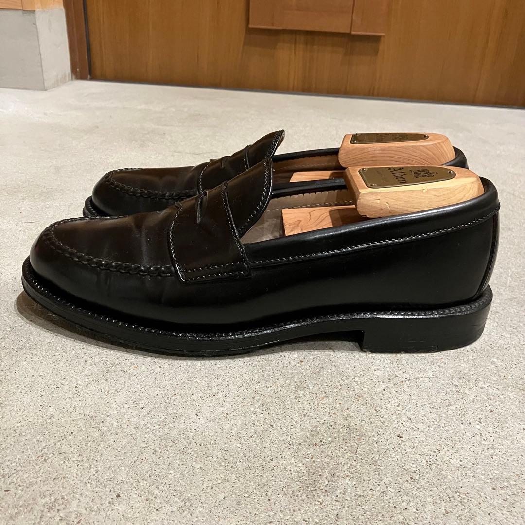 オールデンコードバンAlden ローファー987 バンラスト6D シューツリー付