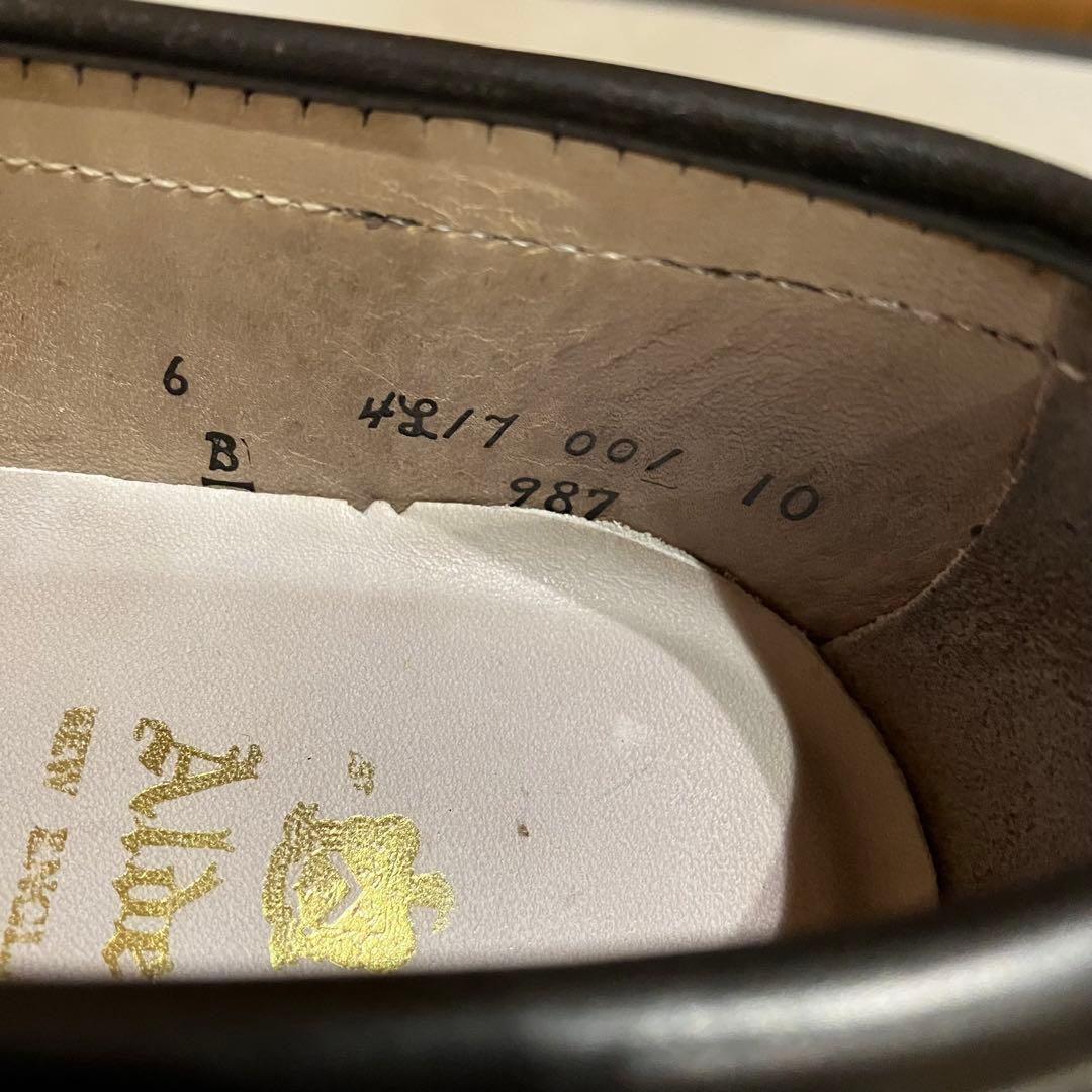 オールデンコードバンAlden ローファー987 バンラスト6D シューツリー付