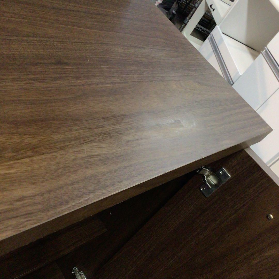 Francfranc ガーラ キッチンキャビネット ウォールナット 引取限定！