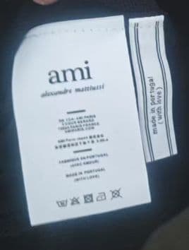 AMI PARIS ニット タートルネック セーター ブラック L