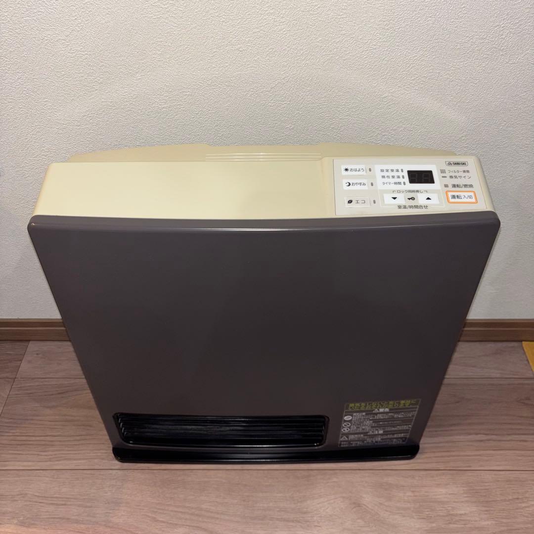 動作確認済　リンナイガスファンヒーター RC-K4001E-1 都市 3mホース