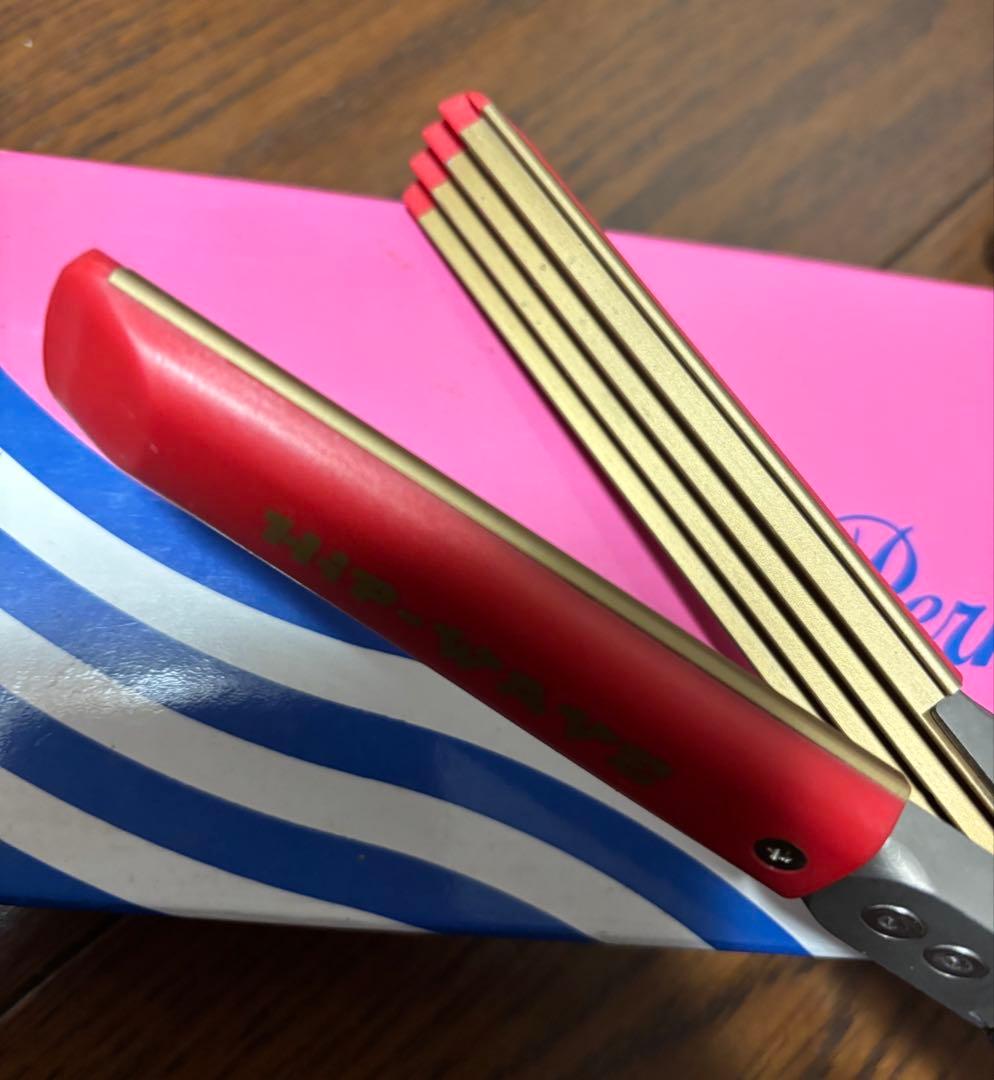 ポ*ポ様 廃盤❗️理容・美容 ヘアアイロン 　Hip WAVE 八光　ハッコー