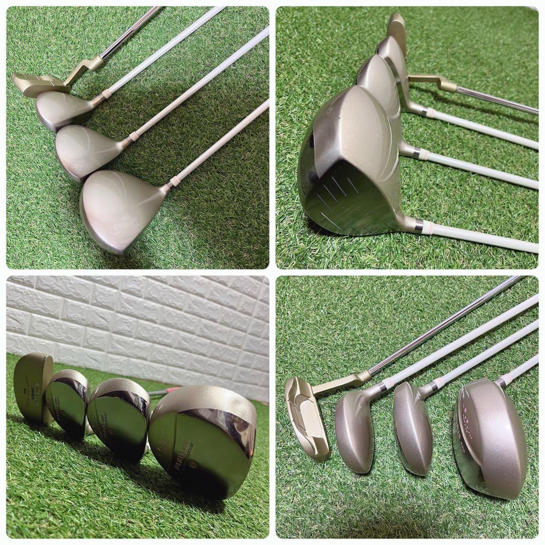 PARIS 初心者に優しいセット かわいい レディースゴルフクラブ8本セット